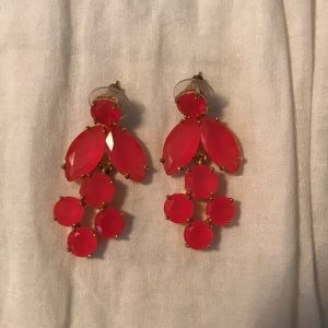 Kate Spade, Neon Pink bubble earrings.